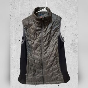 Columbia Black and Gray Omni-Heat Vest Large